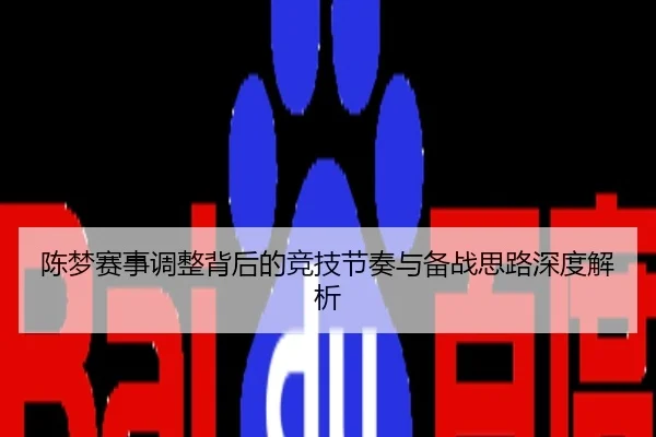 陈梦赛事调整背后的竞技节奏与备战思路深度解析